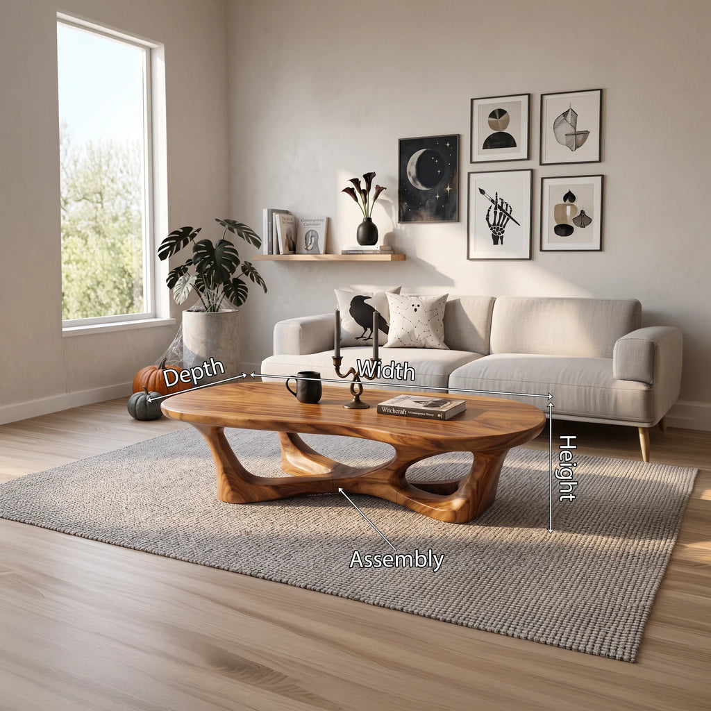 Modern Halloween Sculpted Table For Living Space